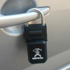 CADENAS BOITIER ANTIVOL SURF PISTOLS -Pagayer Soldes Magasin cadenas boitier antivol surf pistols 2