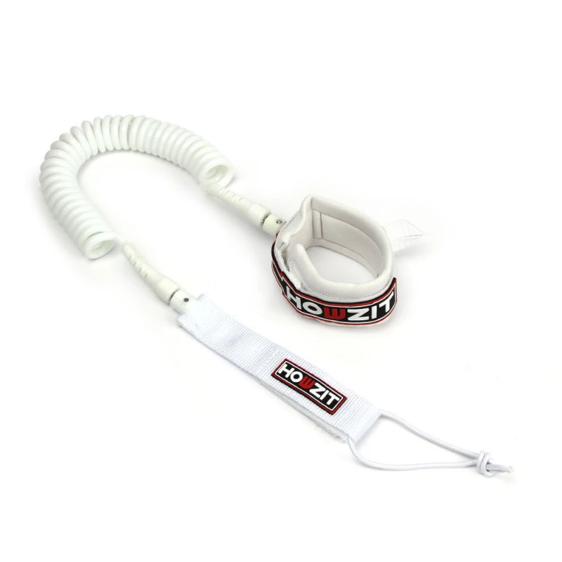 LEASH DE SUP HOWZIT COIL BLANC 1 LEASH DE SUP HOWZIT COIL BLANC