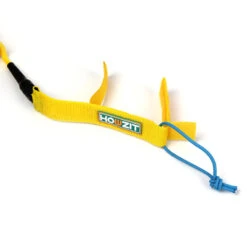LEASH DE SUP HOWZIT COIL JAUNE/BLEU 9' -Pagayer Soldes Magasin leash de sup howzit coil jaune bleu 9 1 4