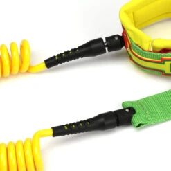 LEASH DE SUP HOWZIT COIL RASTA 9' -Pagayer Soldes Magasin leash de sup howzit coil rasta 9 1 5