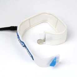 LEASH DE SUP HOWZIT DOWNWIND COIL BLANC/BLEU 6' -Pagayer Soldes Magasin leash de sup howzit downwind coil blanc bleu 6 1 4