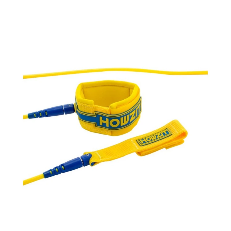 LEASH SURF HOWZIT JAUNE 6.0 4 LEASH SURF HOWZIT JAUNE 6.0 – Image 4