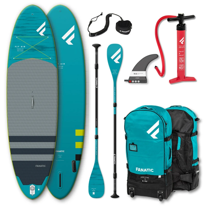 PADDLE FANATIC FLY AIR 10.8 PREMIUM 2022 GONFLABLE + PAGAIE CARBONE C35 COMPLET 2 PADDLE FANATIC FLY AIR 10.8 PREMIUM 2022 GONFLABLE + PAGAIE CARBONE C35 COMPLET – Image 2