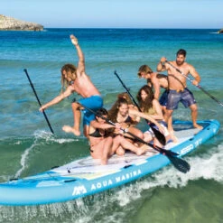 PADDLE GONFLABLE AQUA MARINA MEGA 18.1 2023 -Pagayer Soldes Magasin paddle gonflable aqua marina mega 181 2022 8
