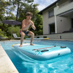 PADDLE GONFLABLE AQUA MARINA PEACE 8.2 2023 -Pagayer Soldes Magasin paddle gonflable aqua marina peace 82 2023 3