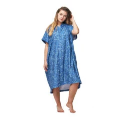 PONCHO AFTER MICROFIBER MARINE -Pagayer Soldes Magasin poncho after microfiber marine 2