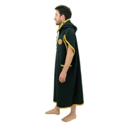 All-In PONCHO ALL IN LIGHT NOIR/JAUNE -Pagayer Soldes Magasin poncho all in light noir jaune 2