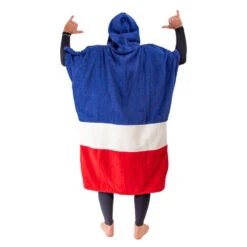 All-In PONCHO ALL IN V COUNTRIES BLEU/BLANC/ROUGE -Pagayer Soldes Magasin poncho all in v countries bleu blanc rouge 3