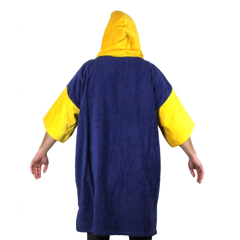 Poncho Howzit Bleu/jaune 6 Poncho Howzit Bleu/jaune – Image 6