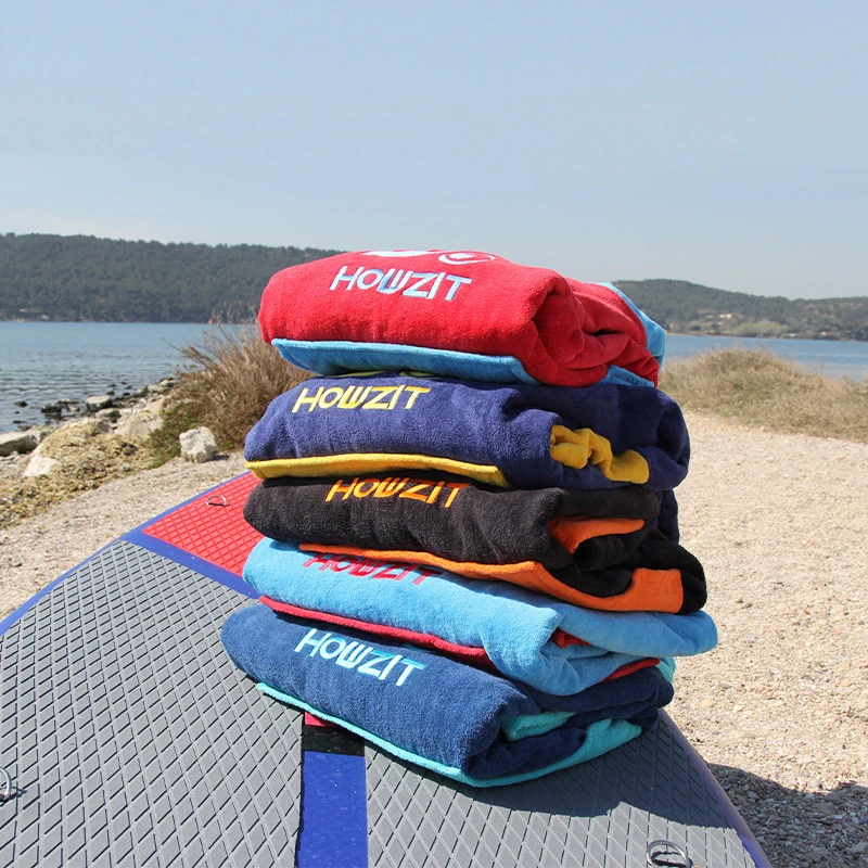 Poncho Howzit Bleu/jaune 9 Poncho Howzit Bleu/jaune – Image 9