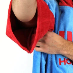 Poncho Howzit Rouge/bleu 13 Poncho Howzit Rouge/bleu -Pagayer Soldes Magasin poncho howzit rouge bleu 3