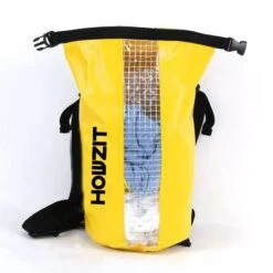 SAC ETANCHE Howzit 15L JAUNE -Pagayer Soldes Magasin sac etanche ryde 15l jaune 3