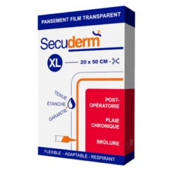 SURPANSEMENT ETANCHE SECUDERM 20x50CM XL -Pagayer Soldes Magasin surpansement etanche secuderm 20x50cm xl 4